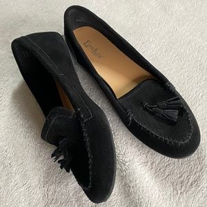 Black Loafers with Tassels